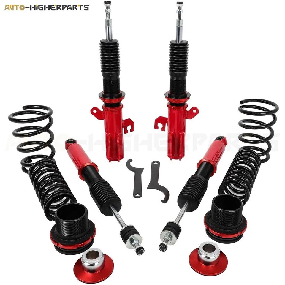 24 Level Damper Coilovers Suspension Lowering Kit For 13-19 Nissan Versa & Note Foto 1 de 4