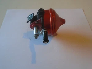 Pflueger Model 88 Spinning Fishing Reel Made in USA  Works tested. red with box - Picture 1 of 6