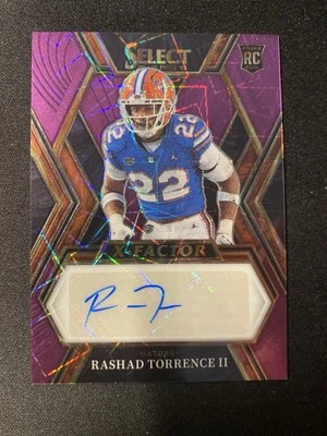 Rashad Torrence II RC Auto -2023 Select Draft Picks X-Factor Purple Lazer /89 - Image 1 of 2