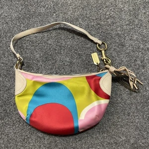 Vintage Coach KIDEE Mini Silk Bag M045-2162 Y2K Mini Shoulder Bag Rare - Bild 1 von 13
