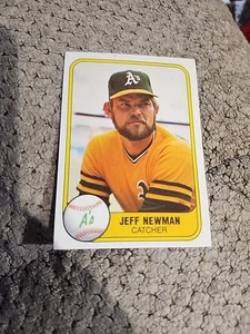 1981 Fleer #577 Jeff Newman NM+ - Bild 1 von 2