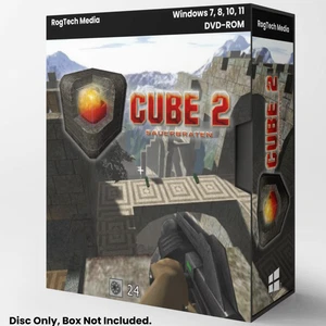 Cube 2: Sauerbraten | Ego Shooter Spiel | Windows | Kostenloser Versand | DVD - Bild 1 von 8