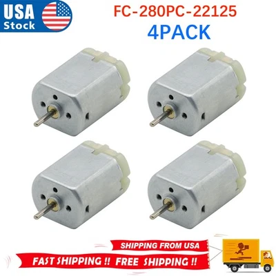 4x 10mm Eje Redondo Cerradura Puerta Coche Motores FC-280PC-22125 Para Lexus Toyota Mabuchi Foto 1 de 4