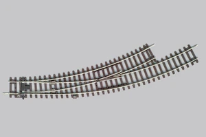 PIKO 55227 HO Scale Left Curved Switch BWL R3/R4 - Picture 1 of 1