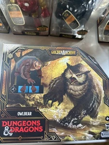 Hasbro Dungeons and Dragons Golden Archive Owlbear 6" Action Figure Sealed New - Picture 1 of 2