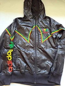 Adidas Cal Surf Y2k Brillo Brillante Aspecto Húmedo Chile Rasta Jamaica M - Imagen 1 de 5
