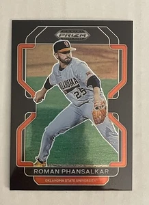 2022 Panini Prizm Draft Picks #PDP208 Roman Phansalkar - Black Prizm - Picture 1 of 2