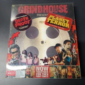 Grindhouse Presents Death Proof & Planet Terror Box Set. 4 DVD Reg 4 Rare IN BOX - Picture 1 of 7
