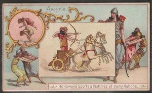 HOLLOWAY - SPORT UND ZEITVERTREIB ALLER NATIONEN 1900 - #17 - ASSYRIEN - Bild 1 von 2