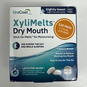 XyliMelts für trockenen Mund, neuwertig, 120 Stück Box - Ablaufdatum 05/2026 - Bild 1 von 4