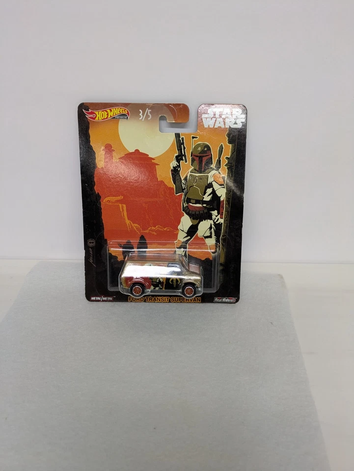 星球大战风火轮 BOBA FETT 3/5 福特 Transit Supervan — 第 1/4 张图片