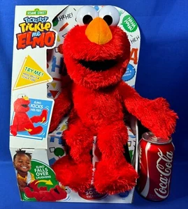 TICKLIEST TICKLE ME ELMO PLUSH DOLL Sesame Street PLAYSKOOL Tickle Belly 2021 - Picture 1 of 9