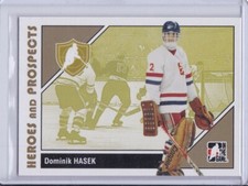 Dominik Hasek 2007 In the Game Heroes and Prospects Card 7