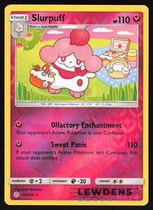 Slurpuff - 154/236 - Holograma Inverso Raro - Eclipse Cósmico - Tarjeta Pokémon - Imagen 1 de 2