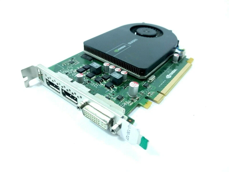 HP 612952-003 Nvidia Quadro 2000 1GB PCI-E Graphics Card - Image 1 of 1