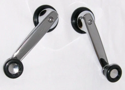 Bielas de ventana cromadas + juntas de manija para 1968-74 A B E carrocería plymouth dodge Foto 1 de 4