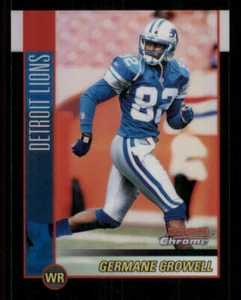 2002 Bowman Chrome Refractors #106 Germane Crowell /500 - Picture 1 of 2