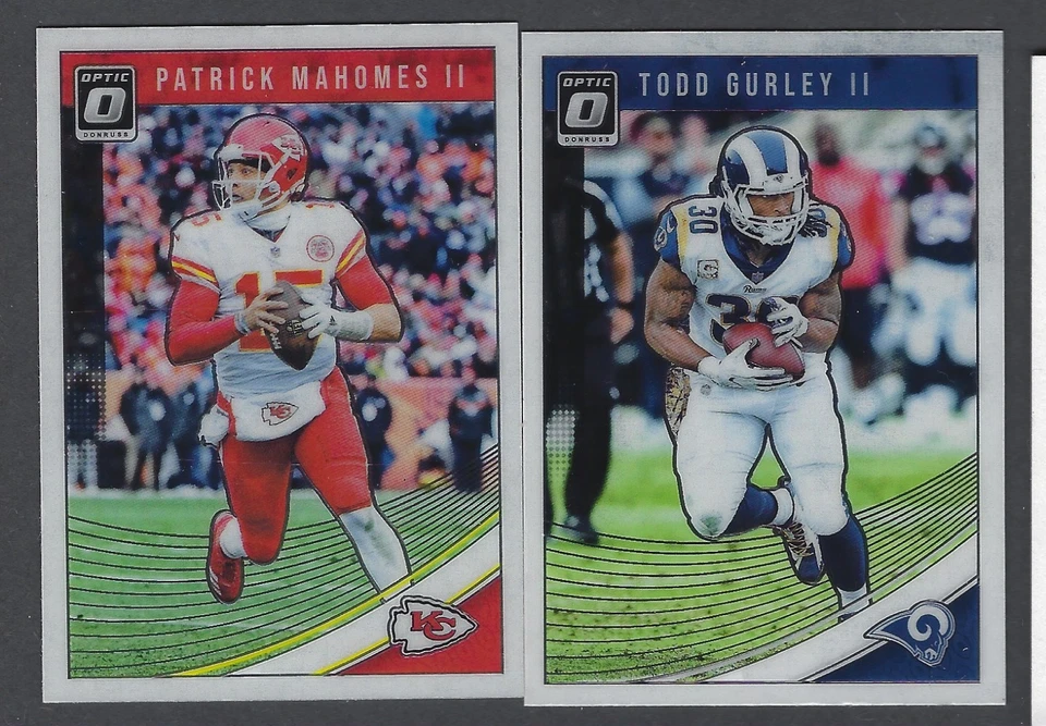 2018 Donruss Optic Football Base Veteran Stars #1-100 COMPLETE YOUR SET You Pick - Image 1 of 1