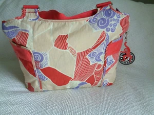 Kipling MESSINA L IF LANDSCAPE Tote shoulder Shopper Beach bag Swing Monkey - Picture 1 of 11