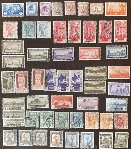 GREAT LOT OF LIBYA MINT USED STAMPS ITALY OVPTS, MINT, USED, SHORT SETS, KINGDOM Cover