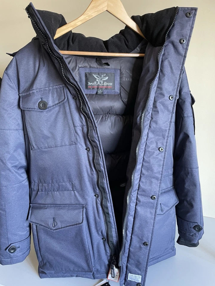 Triple F.A.T. Parka de plumón de ganso Goose Eldridge talla pequeña Foto 1 de 4
