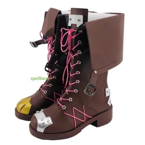League of Legends：Arcane Jinx Cosplay Shoes Boots Women LOL Custom Cos Prop Made - Picture 1 of 5