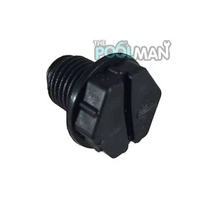 Waterway Plastics 715-1201 Swimming Pool or Spa Pump Drain Plug w/ O-ring - Picture 1 of 1