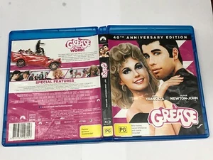 GREASE - 40TH ANNIVERSARY EDITION (BLU-RAY DISC , PG) - Picture 1 of 3