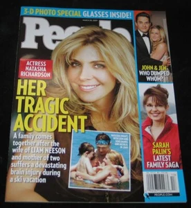 2009 People NATASHA RICHARDSON Her Tragic Death (MINT COPY) - Picture 1 of 2