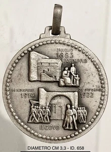 REGNO L'ITALIA HA FINALMENTE IL SUO IMPERO MEDAGLIA 1936 A.XIV OPUS CASTIGLIONI - Picture 1 of 6