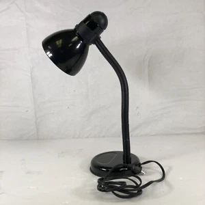 (Black) Simple Design LD1003 Basic Metal Desk Lamp with Flexible - Picture 1 of 5