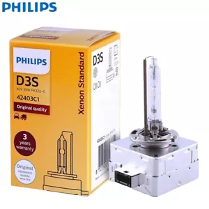 PHILIPS OEM D3S Standard XenStart HID XENON Headlight Bulb 42403C1 4200K UK - Picture 1 of 5