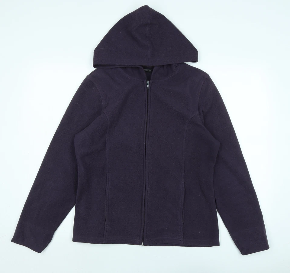 La Redoute Womens Purple Jacket Size M Zip - Logo - Image 1 of 4