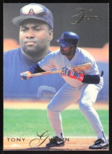 1993 Flair Baseball Card Tony Gwynn #133 San Diego Padres