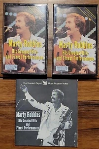 MARTY ROBBINS "His Greatest Hits And Finest Performances" + Music Program Notes - Picture 1 of 4