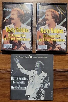 MARTY ROBBINS "His Greatest Hits And Finest Performances" + Music Program Notes - Image 1 of 4