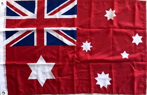 Commonwealth of Australia Federal 1901 Flag 6 Pointer Red Australia Flag - Picture 1 of 6