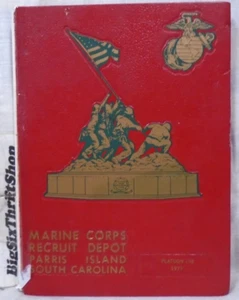 Marine Corps Recruit Depot MCRD Parris Island USMC 1973 Yearbook 138 Boot Camp - Picture 1 of 1