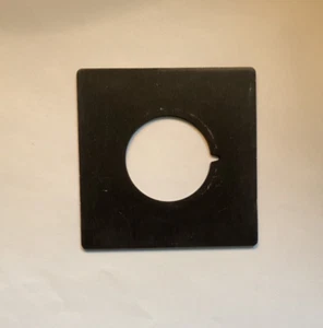 82 x 82mm Aluminum Lens Board with a 39mm Opening - Picture 1 of 2