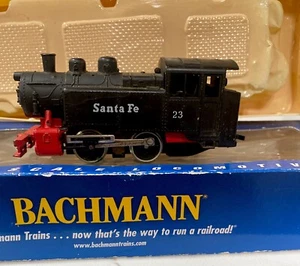 Lima HO O-6-0 Central Pacific Dampflok Santa Fe #23 Zug Eisenbahn - Bild 1 von 16