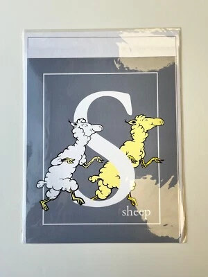 Dr. Seuss "S as Sheep" - Impresión artística Foto 1 de 2