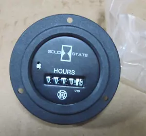 Datcon Betriebsstundenzähler Meter 12/24VDC Made in USA - passt 2" Öffnung - Bild 1 von 3