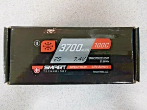 Spektrum RC 2S 100C Smart LiPo Shorty Pack Battery w/5mm Tubes SPMX37002S100HT   - Picture 1 of 2