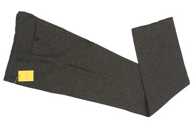 NEW Etro Pants! e 46 US 30  Gray Salt & Pepper Pinstripe Slim Fit  ITALY Heavier - Image 1 of 2