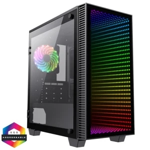 Torre de juegos rápida Core i3 16 GB RAM 1 TB y 240 GB SSD 4 GB GT730 Windows 10 11pro - Imagen 1 de 5