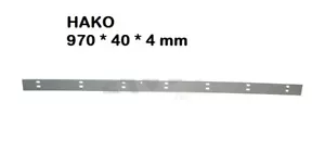 HAKO HAKOMATIC AUTOLAVEUSE B65 B530 B550 RACLETTE BAVETTE SUPPORT 970 40 4 mm - Imagen 1 de 1