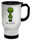 Ew People Alien Travel Mug Cup Gift