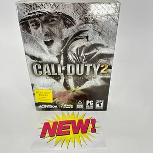 Call of Duty 2 Collectors Edition 2005 Activision PC Video Game New Sealed - Picture 1 of 3