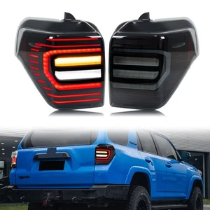 LED Tail Lights for Toyota 4Runner 2010-2024 5th Gen Black Rear Lamps Assembly - Bild 1 von 5