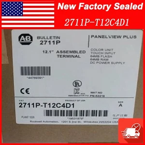 1PC AB 2711P-T12C4D1 1250 PLUS W/ 2711P-T12C4D1 1PCS - Picture 1 of 6
